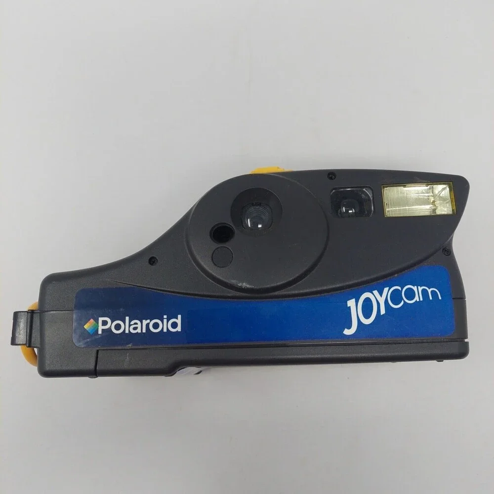 Polaroid Joycam Black Instant Camera Vintage Polaroid 500 Film Photography